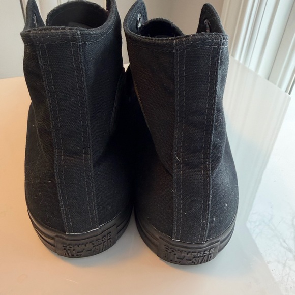 Converse Black High-Top Sneakers - Picture 3 of 6